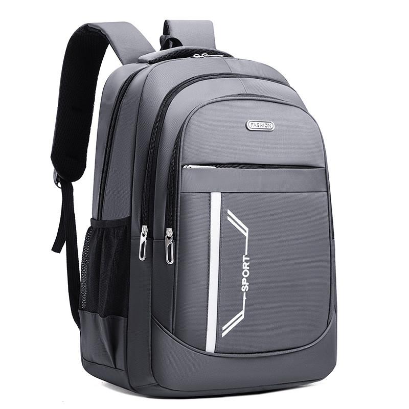 

Oxford Material Unisex School Backpack With Letters Designand Straps Comfort