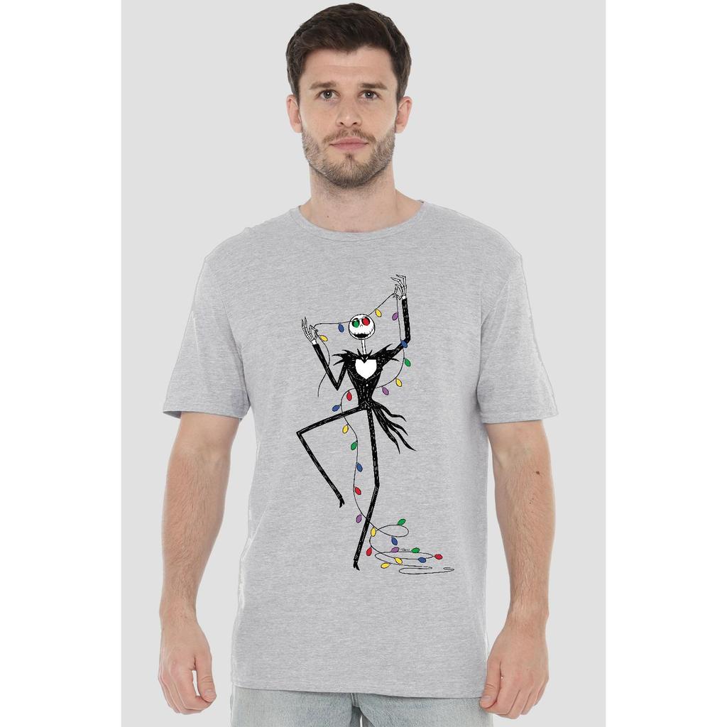 The Nightmare Before Christmas Mens Jack Fairy Lights T-Shirt
