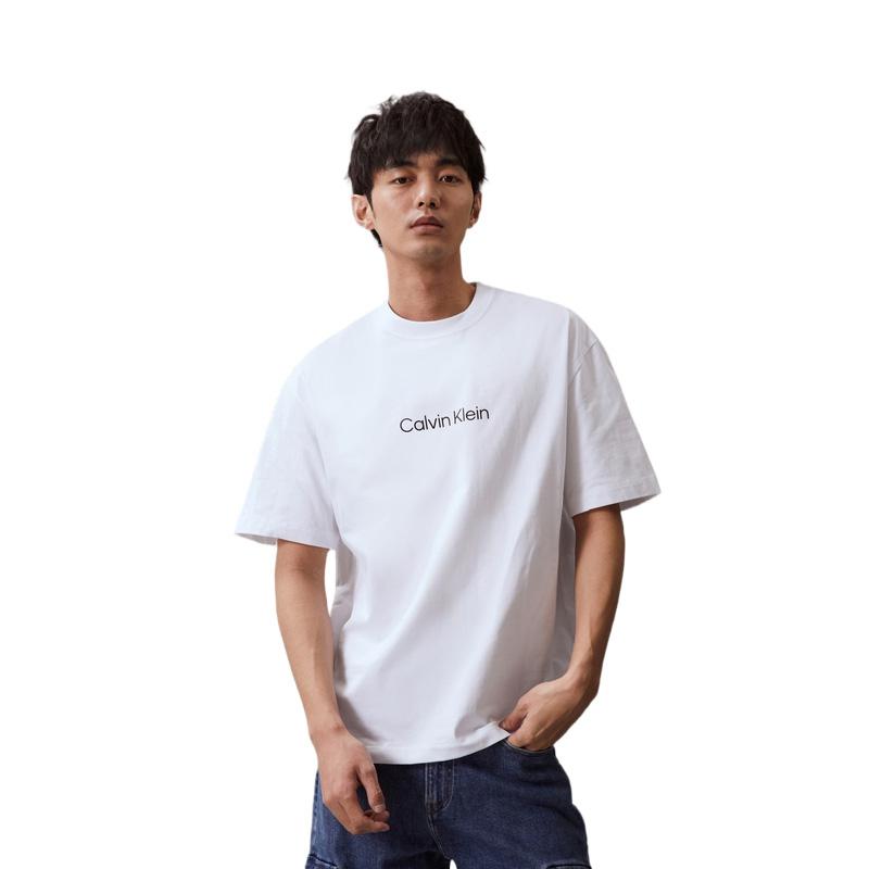 CALVIN KLEIN T Shirt Men's White 40HM228-24S-YAA