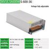 220V To 36V DC Switching Power Supply, 10A Automation for High Power Motor & LED Strip, 500W Transformer