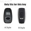Leather Car Key Case Cover For Subaru Brz Sti Xv Sv Forester Legacy Outback Crosstrek Impreza Wrx Ascent Keychain Accessories