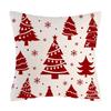 Christmas Pillowcase Red Elk Light Luxury Pillowcase Car Neck Cushion Home Pillowcase