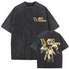 Hráč Arc Raiders Vintage Oprané Tričko Pánská Gotická Móda Oversized Bavlněné Tričko Y2k ?Harajuku Vysoce kvalitní trička
