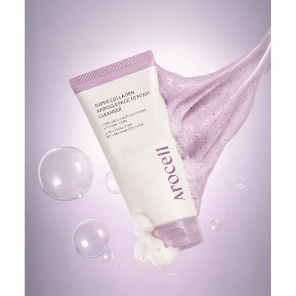 Arocell Super Collagen Pack Очищающее средство для умывания от пенящегося геля NONE