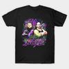 Men Black Print T-shirt Hardy Boyz Retro Bootleg No-Cut Transfer Paper Print Cotton Tshirt