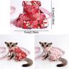 Escape-Proof Ferret Harness Skirt Breathable Hamster Vest Cute Harness Suit  Pet Costume