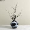 Snow Mountain Clouds and Mists Vase Resin Flower Pots Table Decoration Flowers Arrangement Floral Vases Room Aesthetic Decor