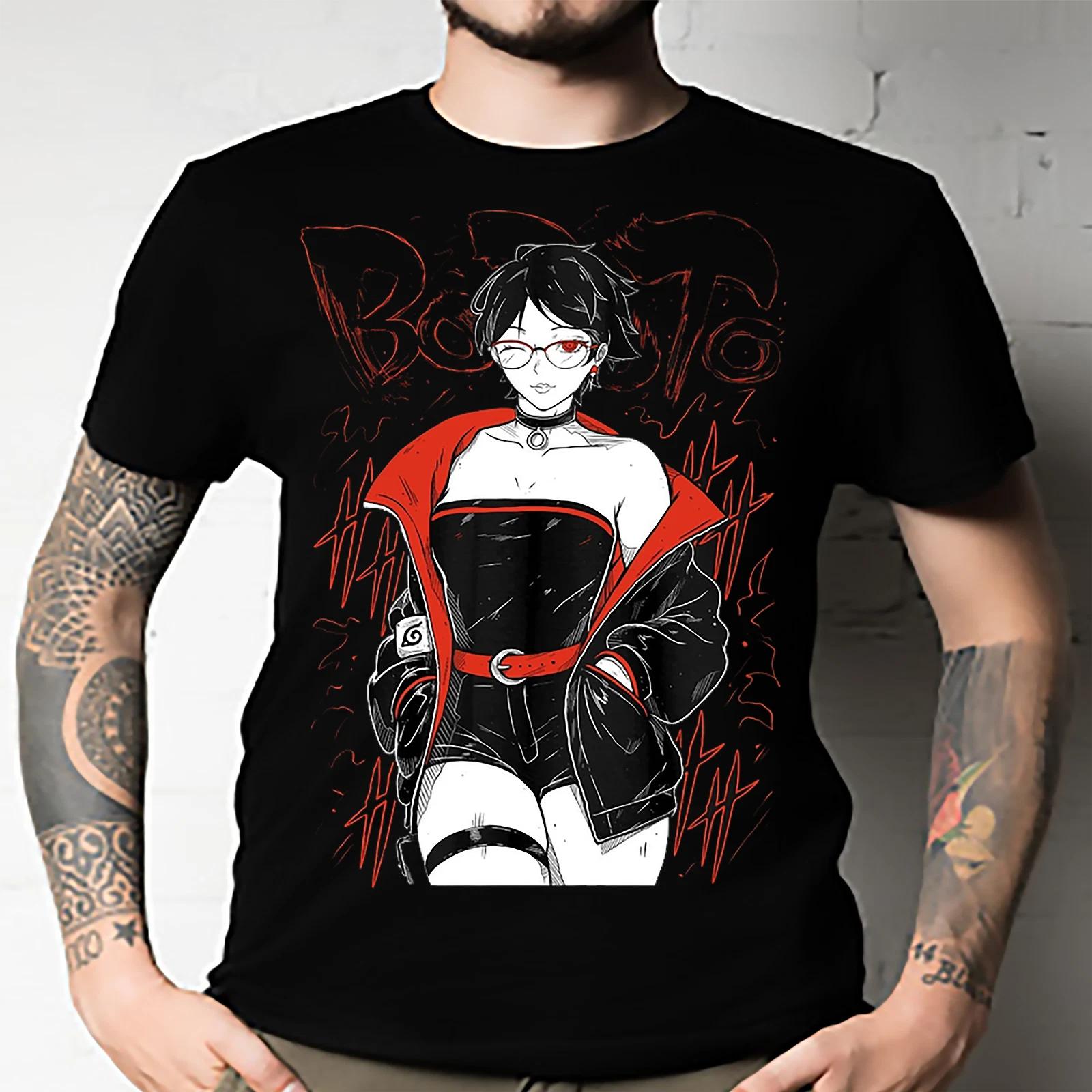 Men s and Women s T-shirts Sarada Uchiha M