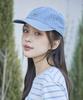 LACOSTE Unisex Baumwoll-Twill-Denim-Baseballkappe Rk6362-56G Mku