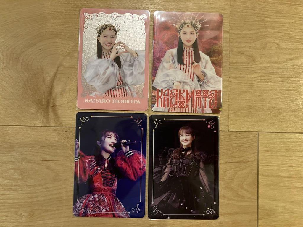 [USED] Momoclo Wafers Kanako Momota Kanako Cards 4 pieces