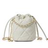 2025 New Model Crossbody Bucket Bag, 2025 High-End Versatile Handbag with Small Chain, Genuine Leather Women's Bag