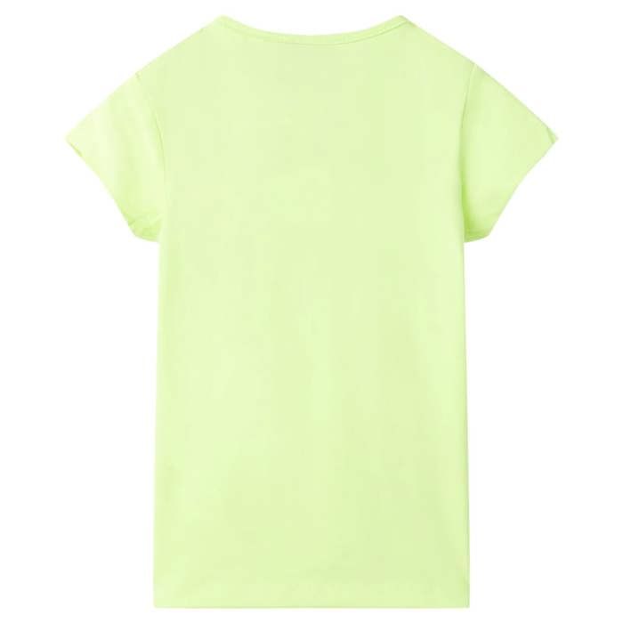 T-shirt pour enfants jaune fluo 92/104/116/128/140