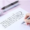 10x/Set 0,5 mm Einziehbarer Gelstift Neutralstift Schwarze Tinte Unterschriftenstift Leicht Schreibender Stift Schulbüromaterial