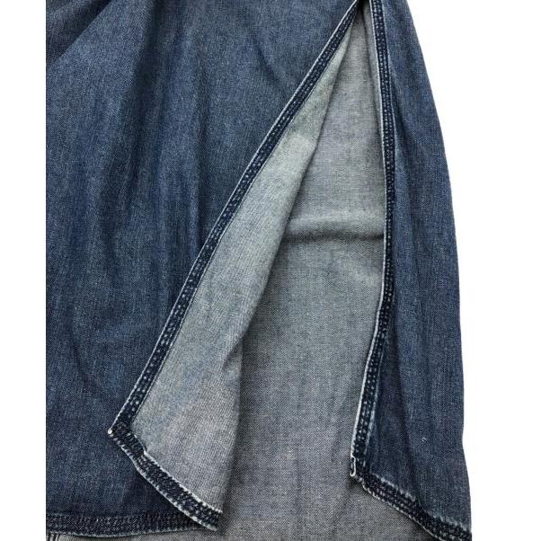 Used Short-sleeved denim dress