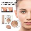 3 Color Concealer Pro Makeup Face Eye Contouring Long Lasting Facial Makeup