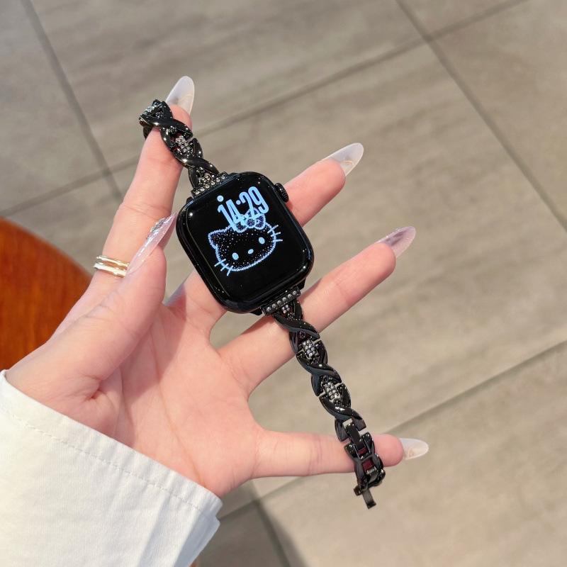 11th Gen Apple Watch 109876E Band, Huawei GT6 Inlaid Diamond Chain, Xiaomi 9PRO