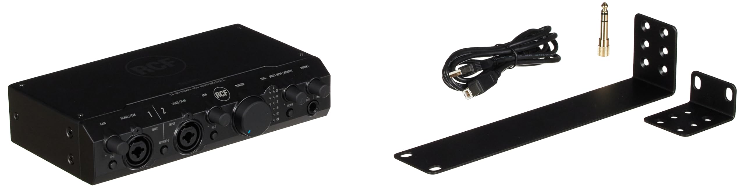 

RCF 2in2out bus powered USB 2.0 audio interface TRK PRO2