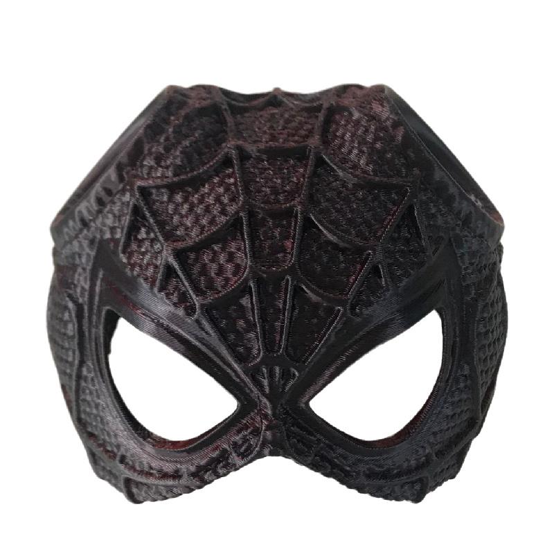 Stylish Spider Web Cat Mask For Modern Art Lovers With Unique Sculpted Design