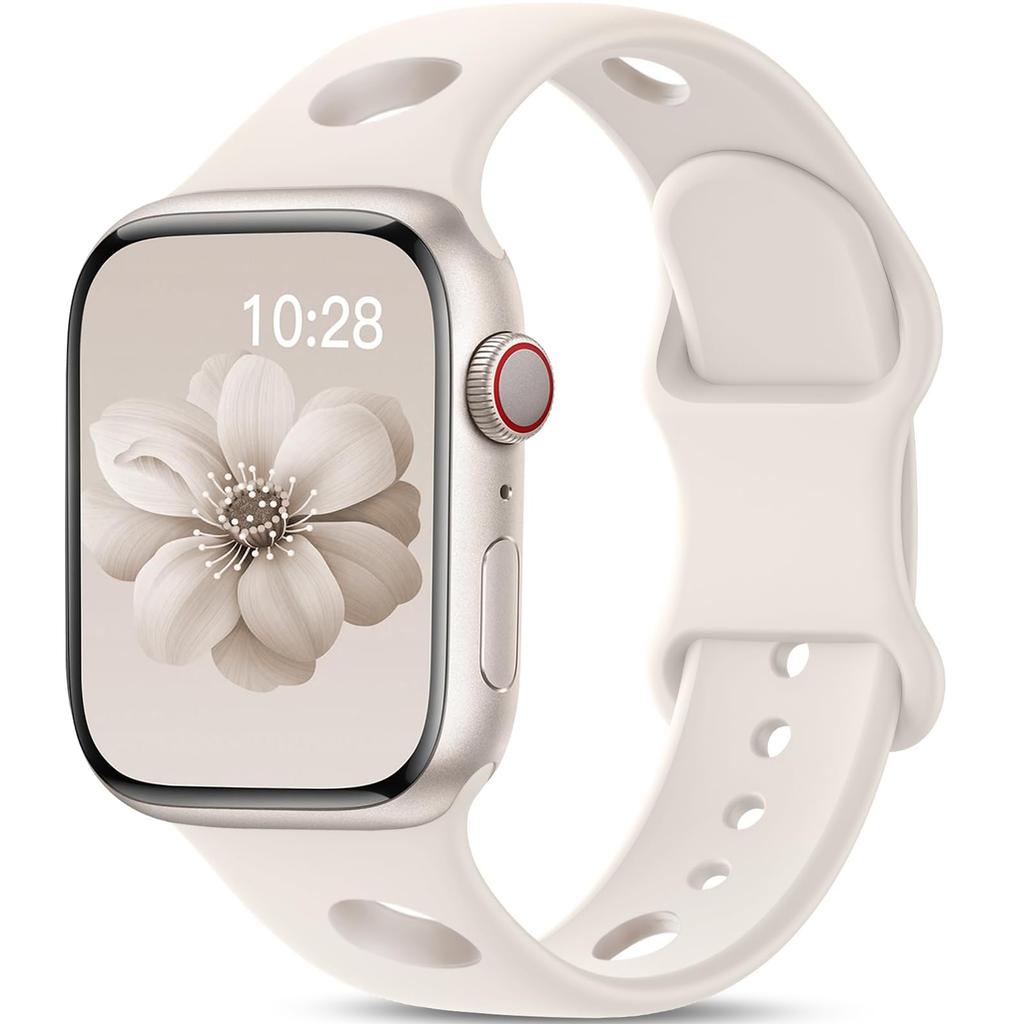 Sport Silicone Strap For Apple Watch Band Ultra 3 2 49mm 40mm 44mm 46mm 45mm 41mm Correa Bracelet iWatch Series 6 7 8 9 Se 10 11