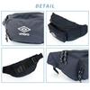 Umbro Embroidered Logo Body Bag for Boys and Shoulder Bag for Girls and Body Waist Crossbody Travel Gift for Men and Unisex Teens, Boys, School,