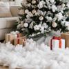Artificial Snow Fluff for Christmas Tree Decoration Winter Indoor Home Decor Snow Effect Fluffy Fake Snow for Holiday Display and Craft Projects