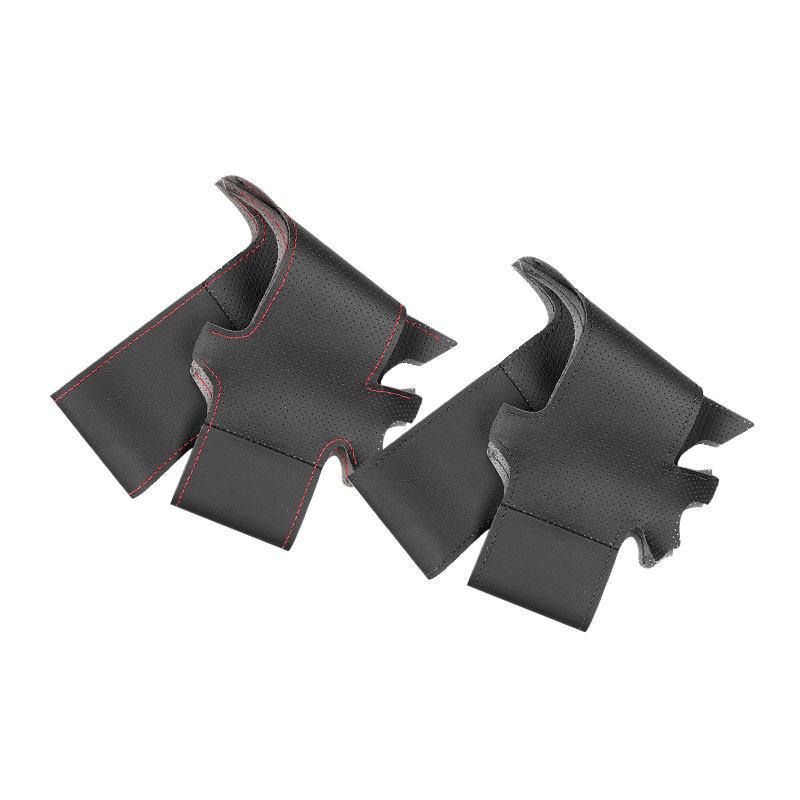 Car Interior Steering Wheel Microfiber Perforated Leather Cover Accessories For Citroen C4 C4L 2011 2012 2013 2014 2015 DS4