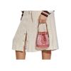 Coach Dempsey 14 Color Block C Logo Drawstring Leather Bucket Bag Women Bags Cherry-Blossom-Pink Rose-Pink C8322-IMRRJ