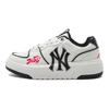 MLB Chunky Liner Abrasion Resistant Height Increasing Low top Skateboard Shoes Unisex White Red 3ASXCA12N-50WHS(team1487-M)