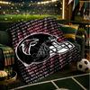 Atlanta-Falcons Rise Up Blanket Lightweight Flannel Bedding Blanket Perfect for Travel, Camping, Living Rooms, Offices, Sofas, Fan Christmas gift