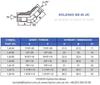 Kolanko Ab 45° Jic 3/4 Jic (Dkj/Agj)