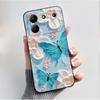 For ZTE Blade A54 Case Protective Soft Silicone Flower TPU Covers for ZTE BladeA54 4G Bumper For Blade A34 A 54 Phone Cases Bag