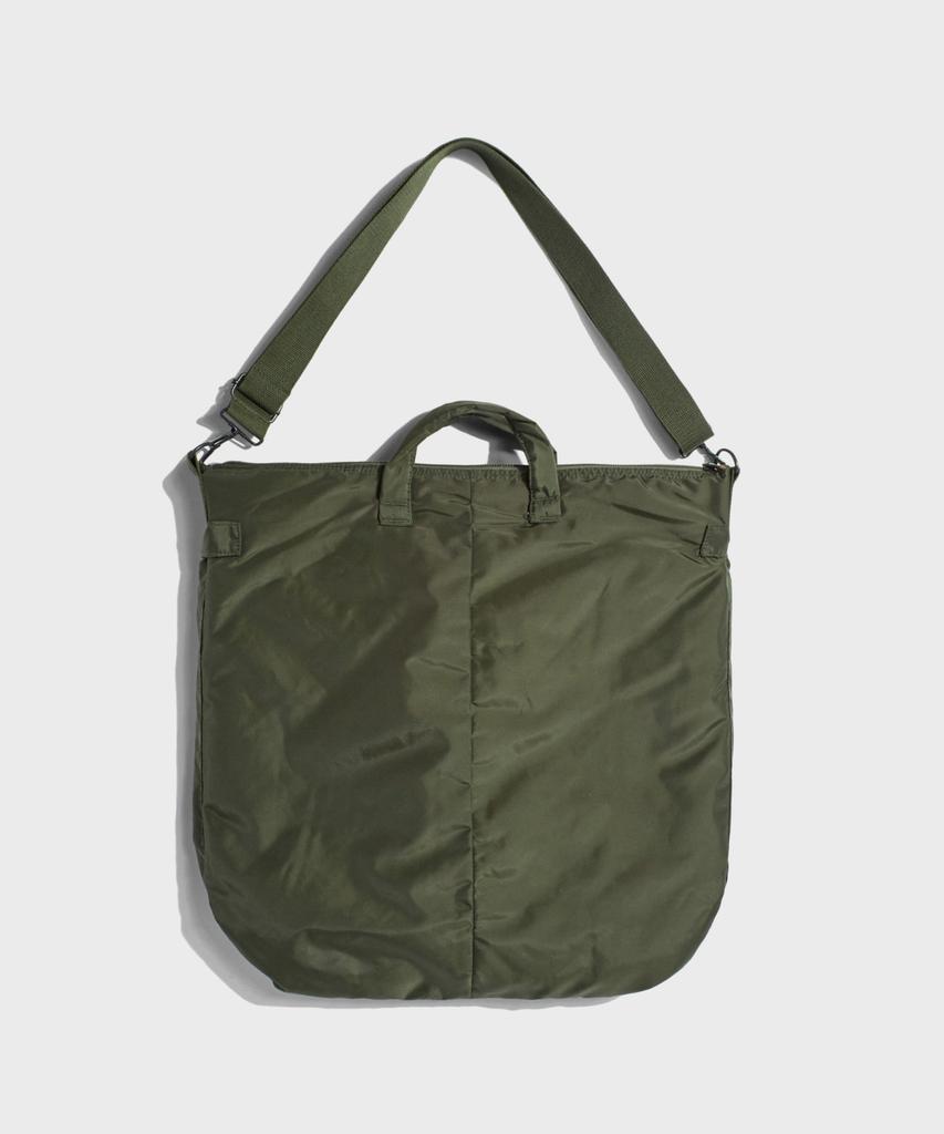 Bronson anni '80 Borsa per casco da pilota USAF in nylon Oliva