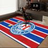 Ba-hia Sports Club Emblem Printed Office Carpet Chair Cushion  Entryway Rug, Rugs for Living Room, Bedroom Christmas gifts