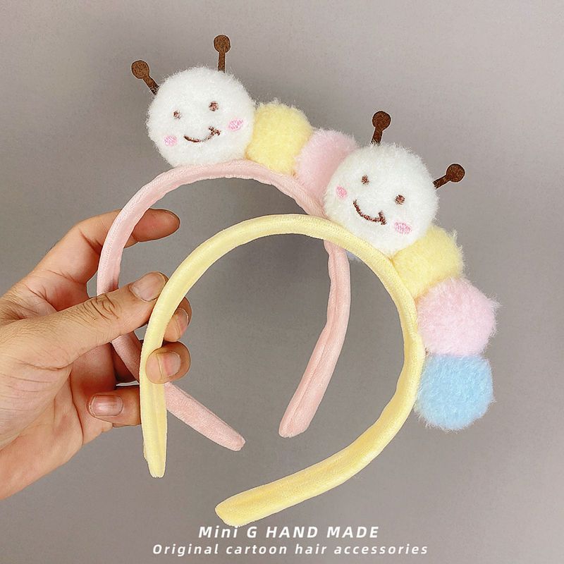 

New Caterpillar Cute Cartoon Headband Funny Headband Hair Clip Headdress