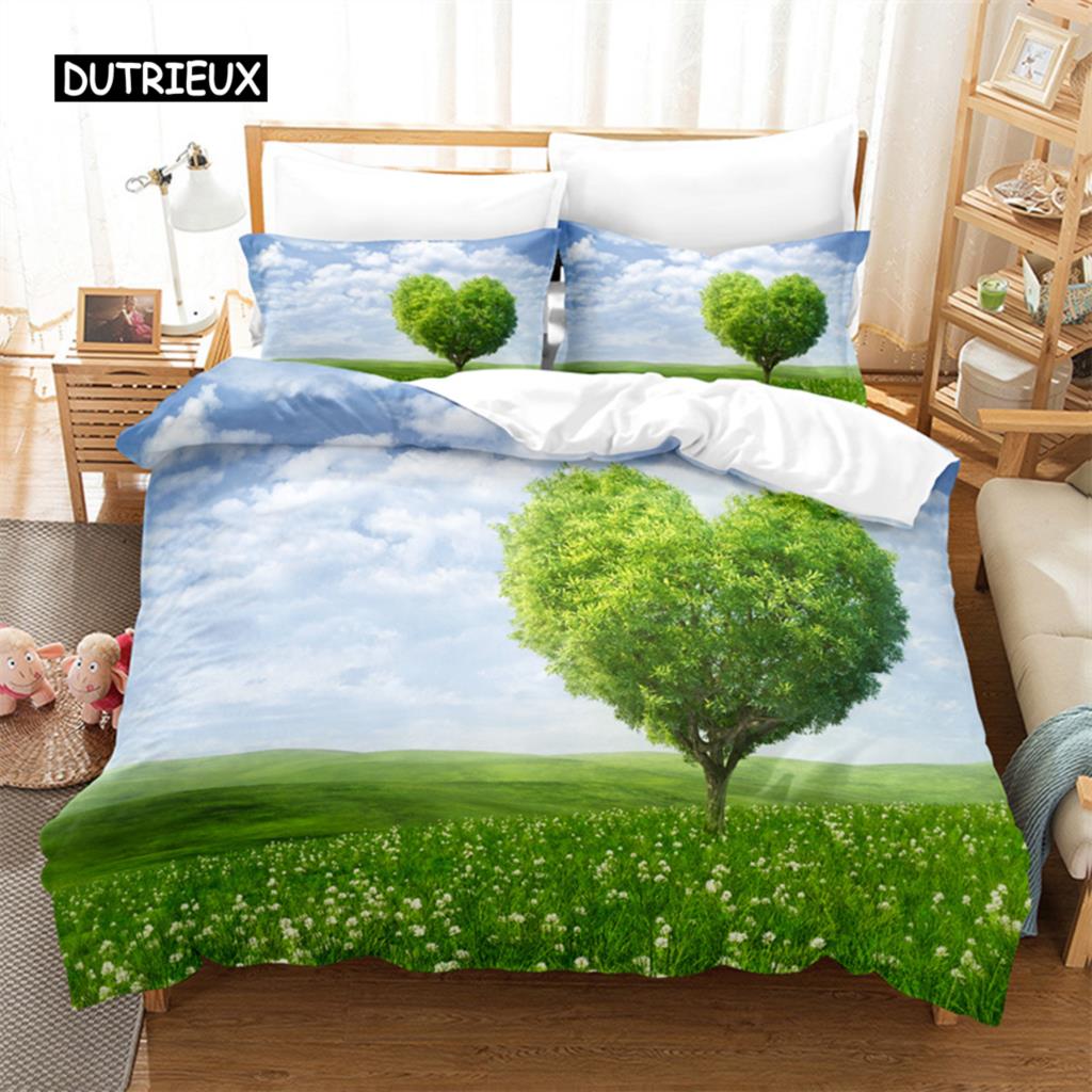 Creative Leaves Bedding Set Duvet Cover Set 3d Bedding Digital Printing Bed Linen Queen Size Bedding Set Fashion Design