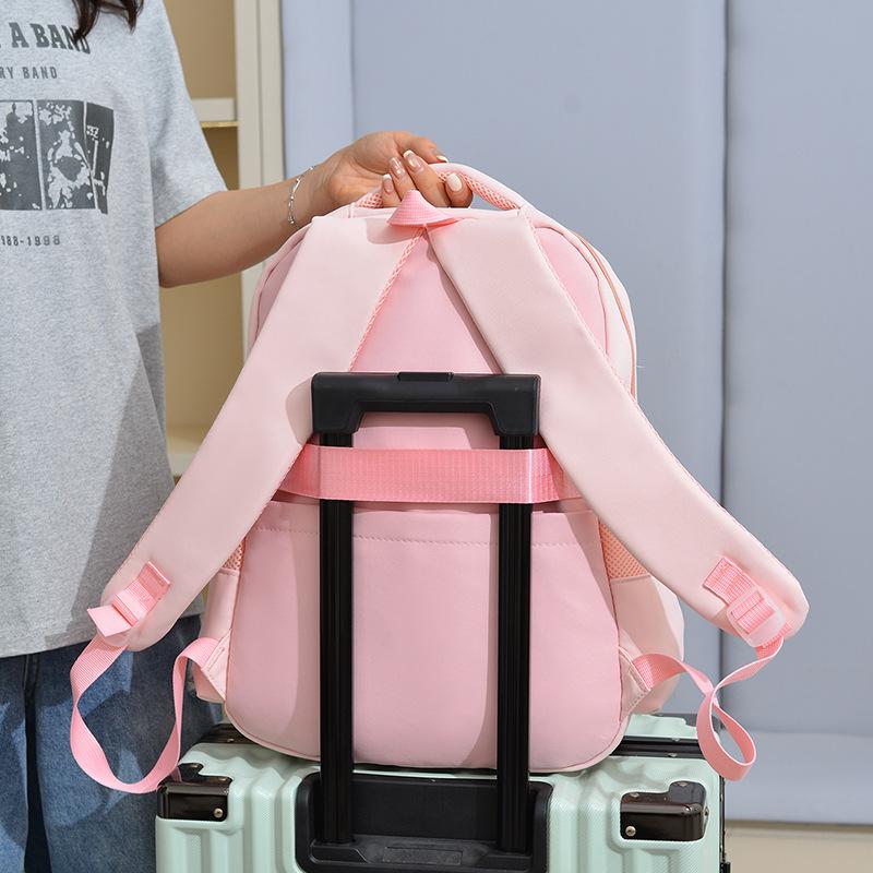 School Bag Girl Sweet and Cute Primary School Students To Fifth and Sixth Grades School Bag Spine Protection Backpack