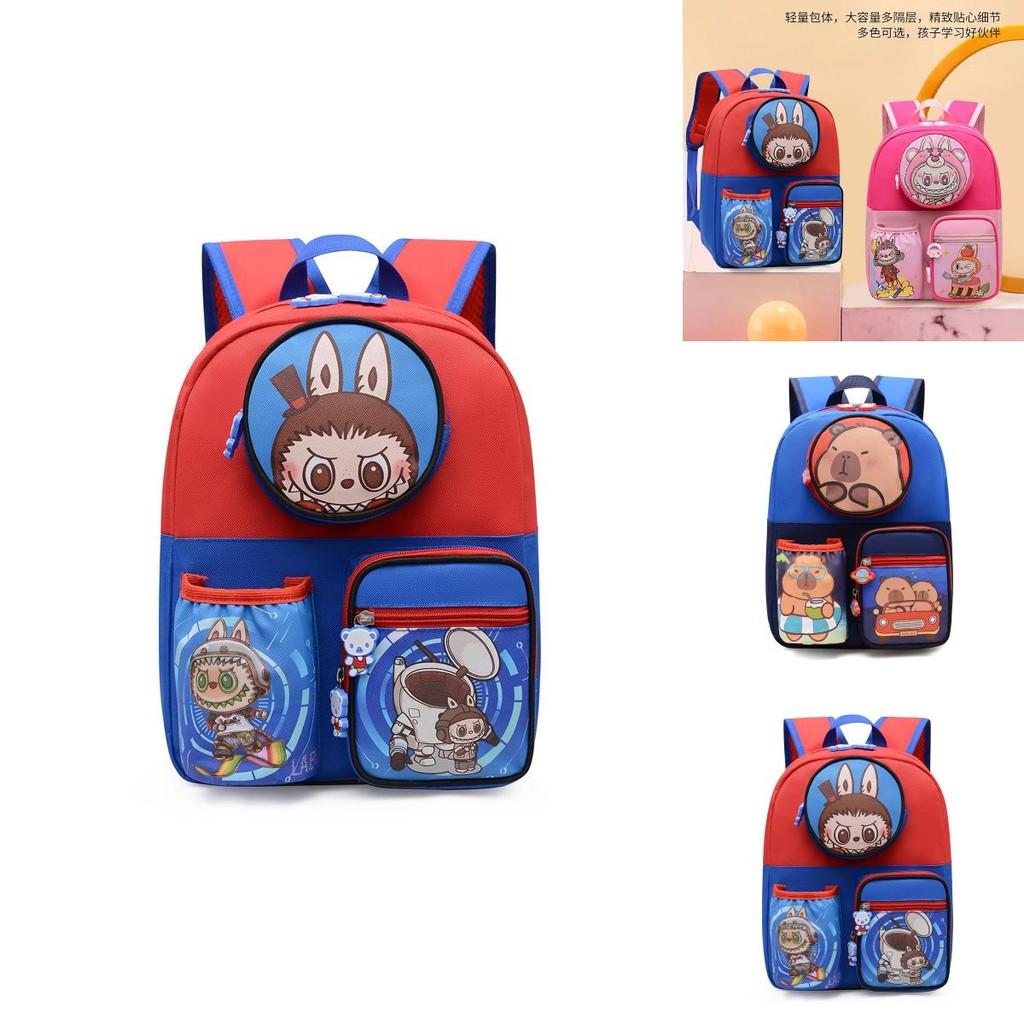 Charming And Colorful Dual Shoulder Backpack For Young Kids Ideal For Education