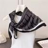 [Silk Scarf Collection] New Silk Scarf Temperament Versatile Velvet Sense Fashion Retro Soft High-end Scarf