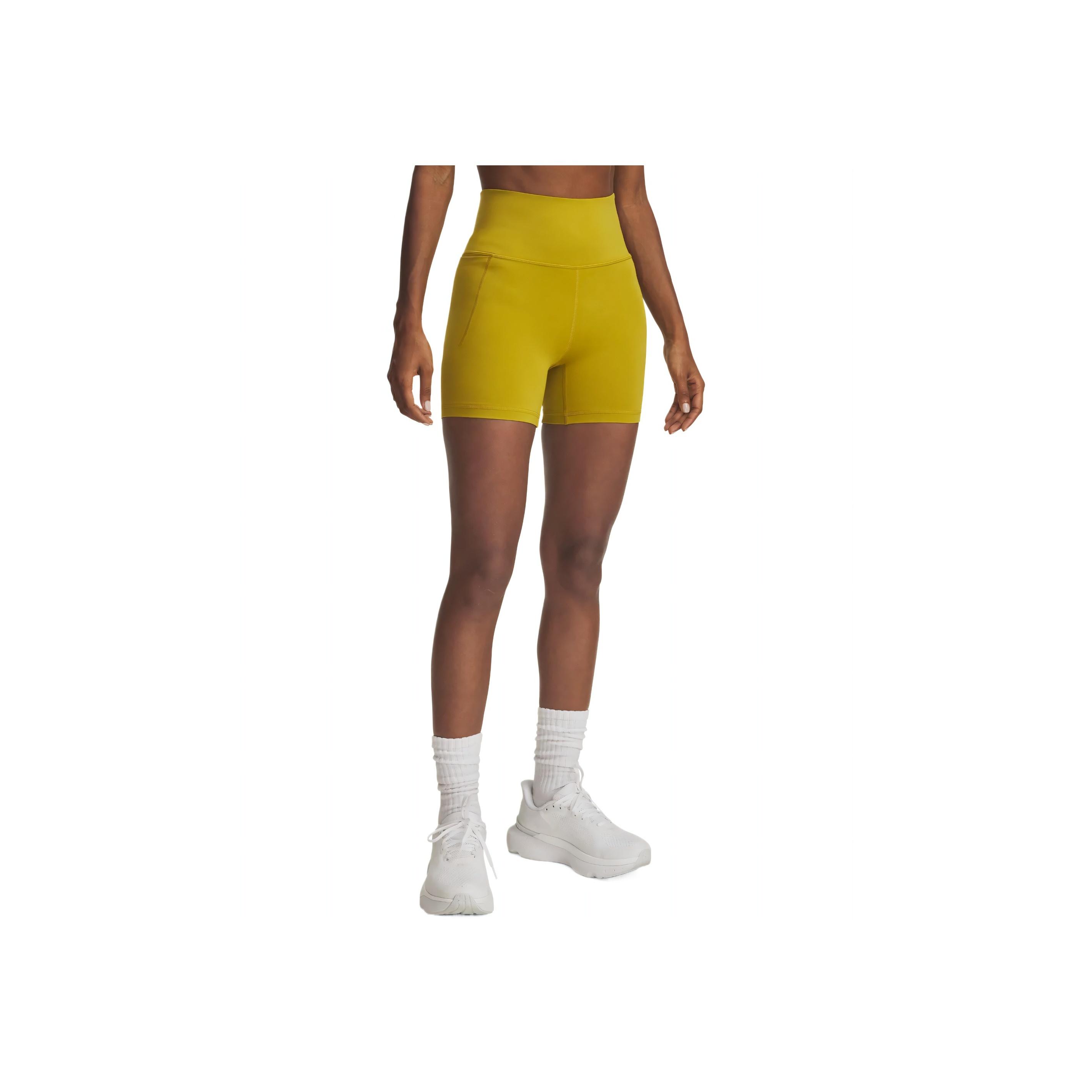 

Under Armour Meridian Soft Series Универсальные Простые Модные Однотонные Спортивные Шорты Женские шорты 1382519-314 S