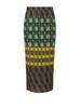 Miyake Women's Mid-Length Pleated Skirt - Elastic Waist, Spring/Summer