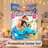Custom Personalized Tapestry,Cleo & Cuquín Print Custom Name Text Wall Art Hanging for Bedroom