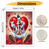 Disney Goofy Love Heart Oil Paint Hand Painting Kit Decoration Classic Style Home Decor Gifts For Valentines Day Art Collection Set