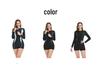 Long-sleeve Full Body Sun Protection Slim Fit Zipper One-piece Swimsuit