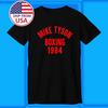 Mike Tyson Pugilato 1984 Uomo Nero Taglia S-5XL