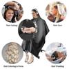 Premium Haircut Cape with Visualization Window - Adjustable Barber Cape for Salon & Home Use, Easy To Clean