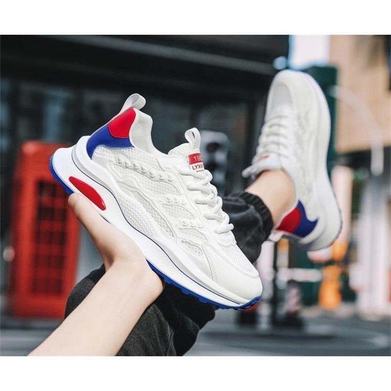 Men's Shoes, Low-cut, Thick-soled Sports And Casual Shoes, Fashion, All-match, Breathable Men's Shoes