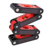 Folding Level Magnetic Multi Angle Foldable Leveler Tool with 4 Level Bubbles for Woodworking Home Projects