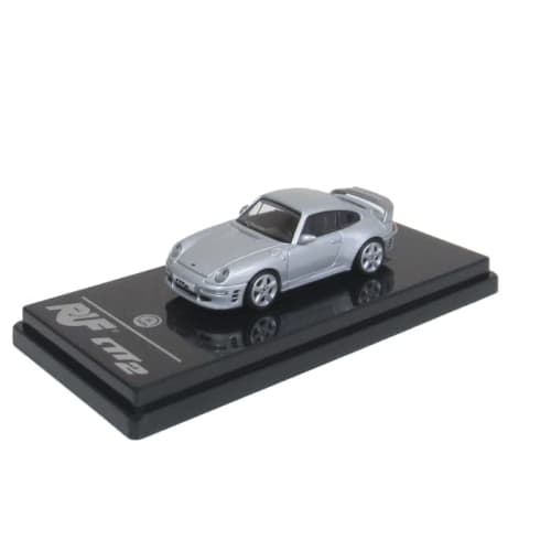 PARAGON 1/64 Scale PARA64 RUF CTR2 Silver LHD Finished Product