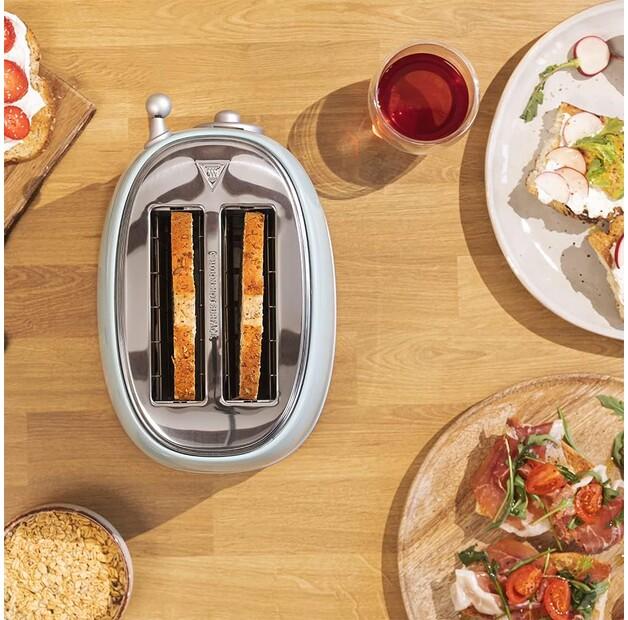 Тостер Cecotec 03208 Toast & Taste Vintage 800 blau