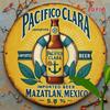 Vintage Metallplåtskylt Mexikansk Öl Retroinredning